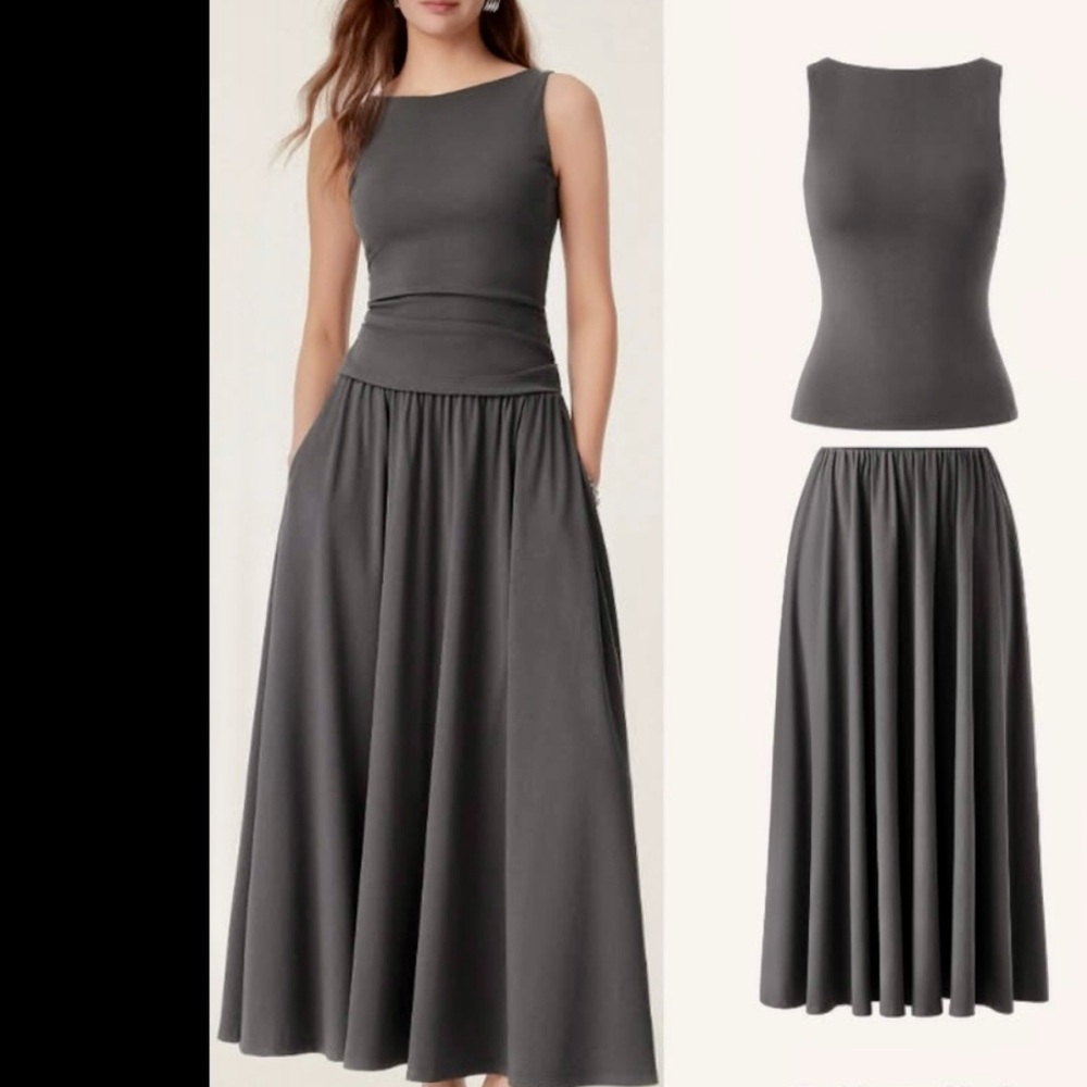 NWT 2 Piece Charcoal Grey from OGL